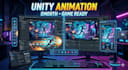 create unity character animation and game ready animation cycles