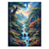 draw a natural landscape and background illustration