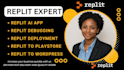 replit app deployment replit debugging replit development replit to playstore
