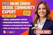 create skool online course content setup skool community and ghl monetization