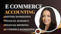 do e commerce accounting, amazon bookkeeping, quickbooks clean up UK tax UK vat
