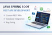 develop rest API using java spring boot and mysql