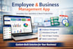 build employee management app, business app with admin panel