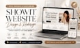 design customize showit website showit template design redesign showit website