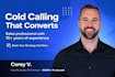 do high converting cold calling and appointment setting