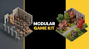 create modular 3d environment assets kit for unreal engine 5 and unity games