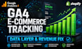 setup ga4 enhanced ecommerce tracking and GTM data layer