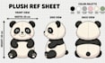 create plushie reference sheet custom stuffed toys animal tech pack ych concept