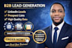 build targeted b2b lead lists with linkedin research