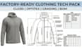 create apparel tech pack with grading and bom for garment manufacturing