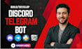build discord python bot web scraper automation telegram ai
