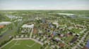 draw 2d site plan, plot plan, master plan, urban planning and landscape design