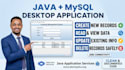 develop a java swing desktop application with mysql database