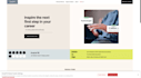 develop a responsive, modern, scalable website