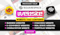 redesign squarespace website, square redesign and squarespace website redesign