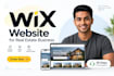 build wix real estate website, wix website development for your real estate