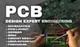 do pcb design pcb layout design circuit schematic design in kicad altium easyeda