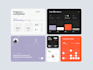design modern UI UX components for your task manager app