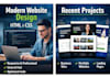 responsive website design using HTML CSS
