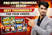 design pro youtube thumbnails