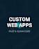 a custom web app using javascript react and apis