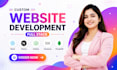 develop custom hubspot website, landing page and blog template