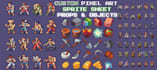 create pixel art character sprite sheet 8 bit 16 bit topdown custom animation
