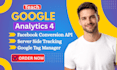 setup ga4, google analytics 4, conversion tracking, GTM, ecommerce tracking