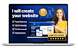 design and development a responsive website using HTML, CSS