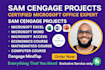 do your urgent pearson sam cengage mindtap simnet or capstone projects