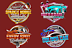 create amazing automotive logo design with 3d style