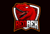 do wonderful and excellent dinosaur logo design