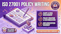 write security policies and documents using iso 27001