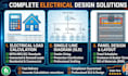 do electrical load calculation, sld and panel design