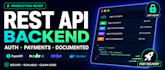 build a secure rest API with auth, payments, swagger docs and docker deployment