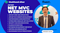 create asp dot net mvc websites in c sharp visual studio