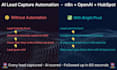 automate your CRM lead capture and welcome email