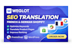 optimize weglot SEO translation french german ecommerce store multilingual