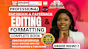 do book editing and formatting, amazon kdp formatting developmental book editor