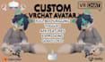 do custom vrchat avatar furry avatar vtuber vr character