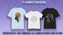 design simple and modern t shirt
