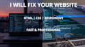 fix your HTML CSS issues fast
