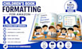 format children book for amazon KDP picture book formatting fix formatting error