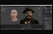 3d model,rig avatar, ar VR livestream,animaze,threejs,webgl, arkit 52 blendshape