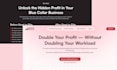 develop a modern responsive business website using react and tailwind