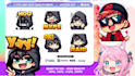 create cute twitch emotes, discord stickers and kick badges
