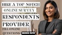 fill online survey, google form, jot form and polls