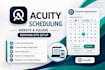 design acuity scheduling website square booking site acuity scheduling setup