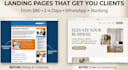 create a landing page that gets you clients