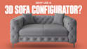 build a premium 3d product configurator for sofa, couch, table, and chair